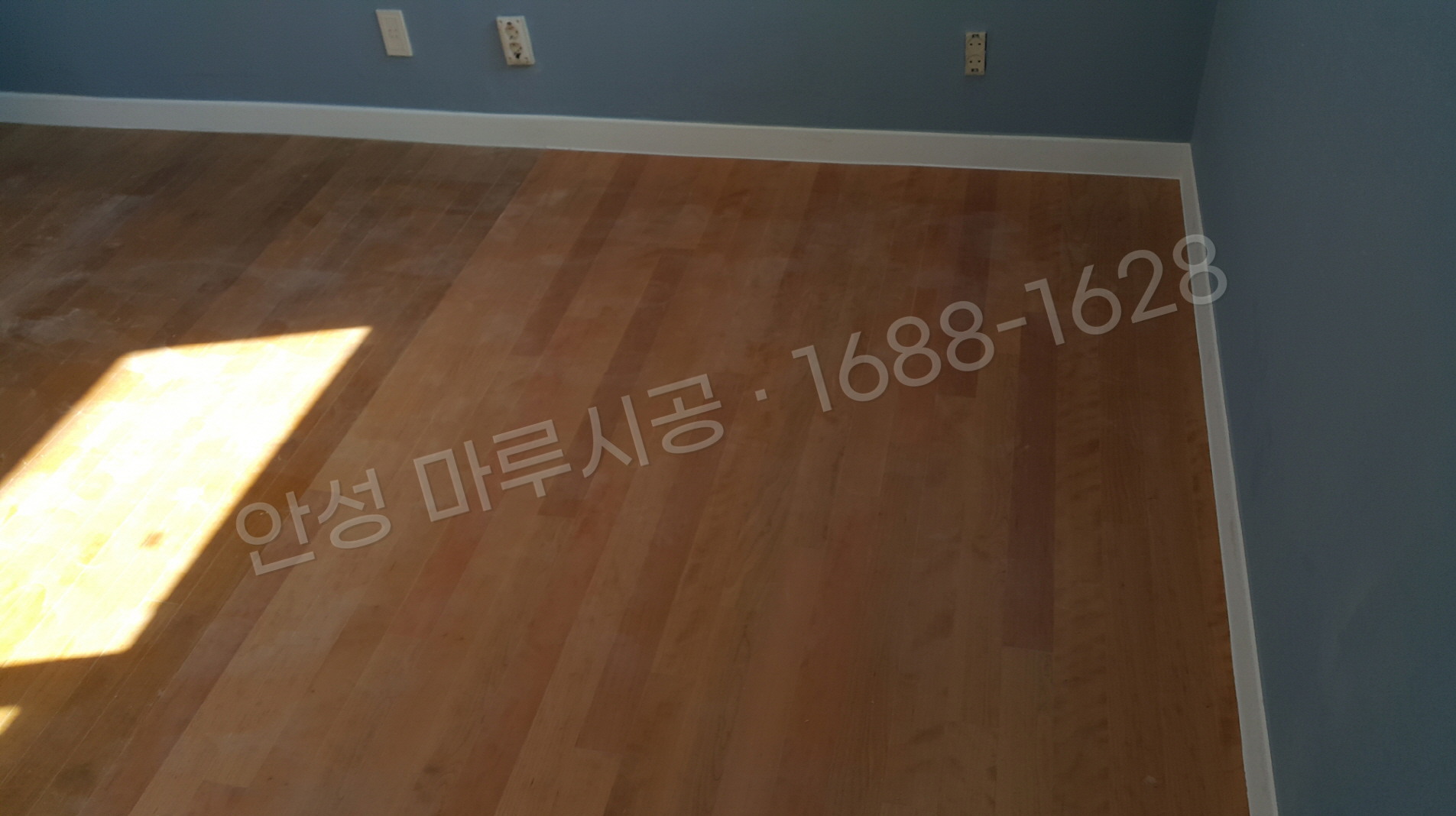 안성 인지동 바닥공사 마루시공업체 강마루 한솔 참마루 클레식체리 시공 완료